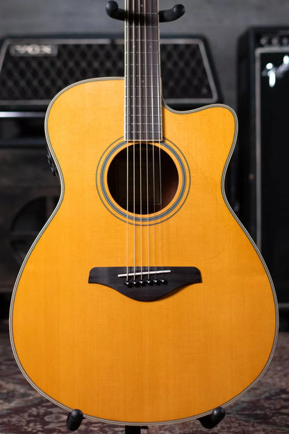 new Yamaha FSC TA TransAcoustic Vintage Tint haggertys 03 20230829104531
