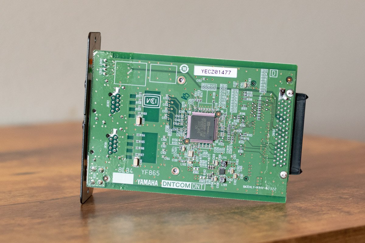 new Yamaha NY64 D Audio Interface Dante Expansion Card For TF Mixers haggertys 7