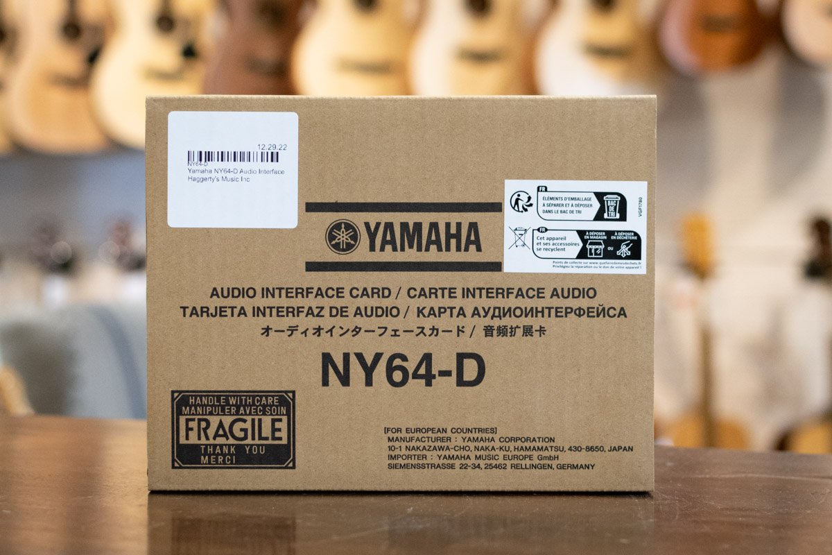 new Yamaha NY64 D Audio Interface Dante Expansion Card For TF Mixers haggertys 8