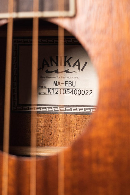 Lanikai MA-EBU Mahogany Electric Bass Ukulele