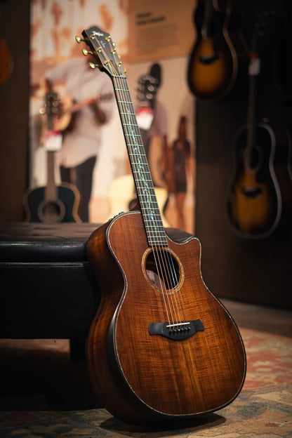 Taylor Builder's Edition K24ce Grand Auditorium Acoustic/Electric Guitar with Deluxe Hardshell Case