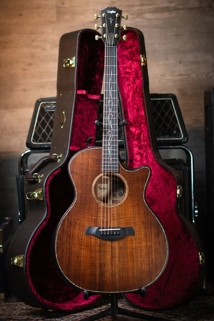 Taylor Builder's Edition K24ce Grand Auditorium Acoustic/Electric Guitar with Deluxe Hardshell Case