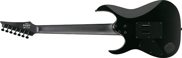 Ibanez RGRB720 Iron Label 7-String Electric Guitar -  Black Flat
