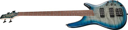 Ibanez SR400EQM Electric Bass - Stained Cosmic Blue Starburst