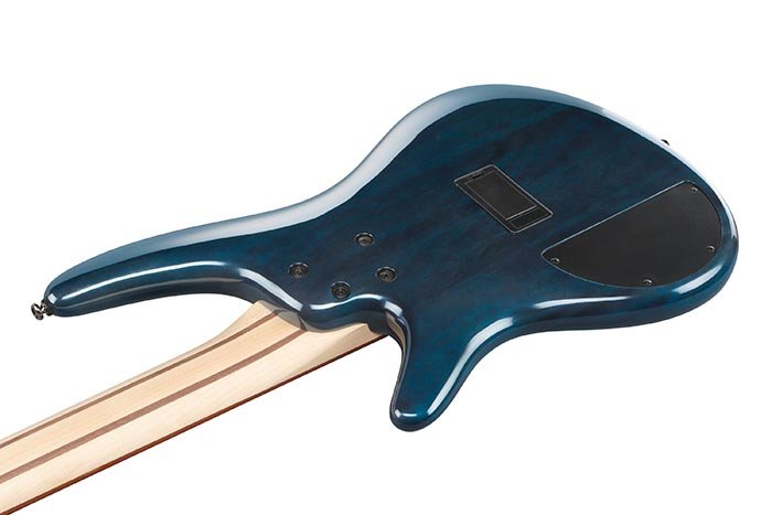 Ibanez SR405EQM 5-String Electric Bass - Stained Cosmic Blue Starburst