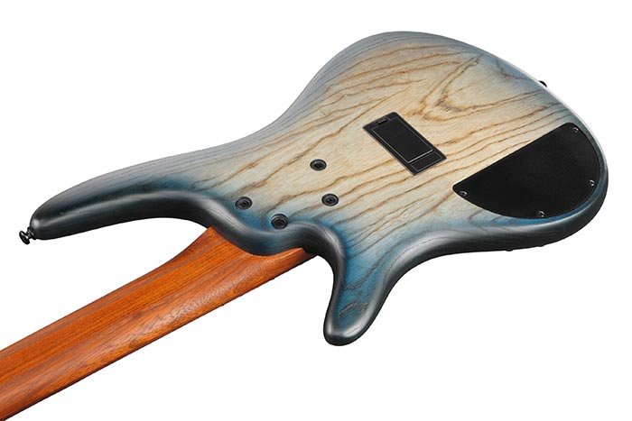 Ibanez SR605E 5-String Bass - Cosmic Blue Stardust Flat
