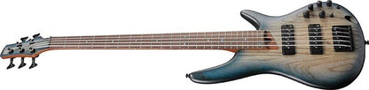 Ibanez SR605E 5-String Bass - Cosmic Blue Stardust Flat