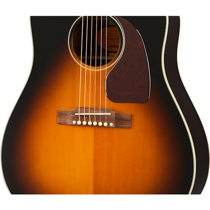 Epiphone J-45 EC All Solid Acoustic/Electric Guitar - Aged Vintage Sunburst Gloss