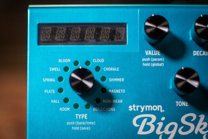 Strymon Big Sky Reverb Guitar Effects Pedal