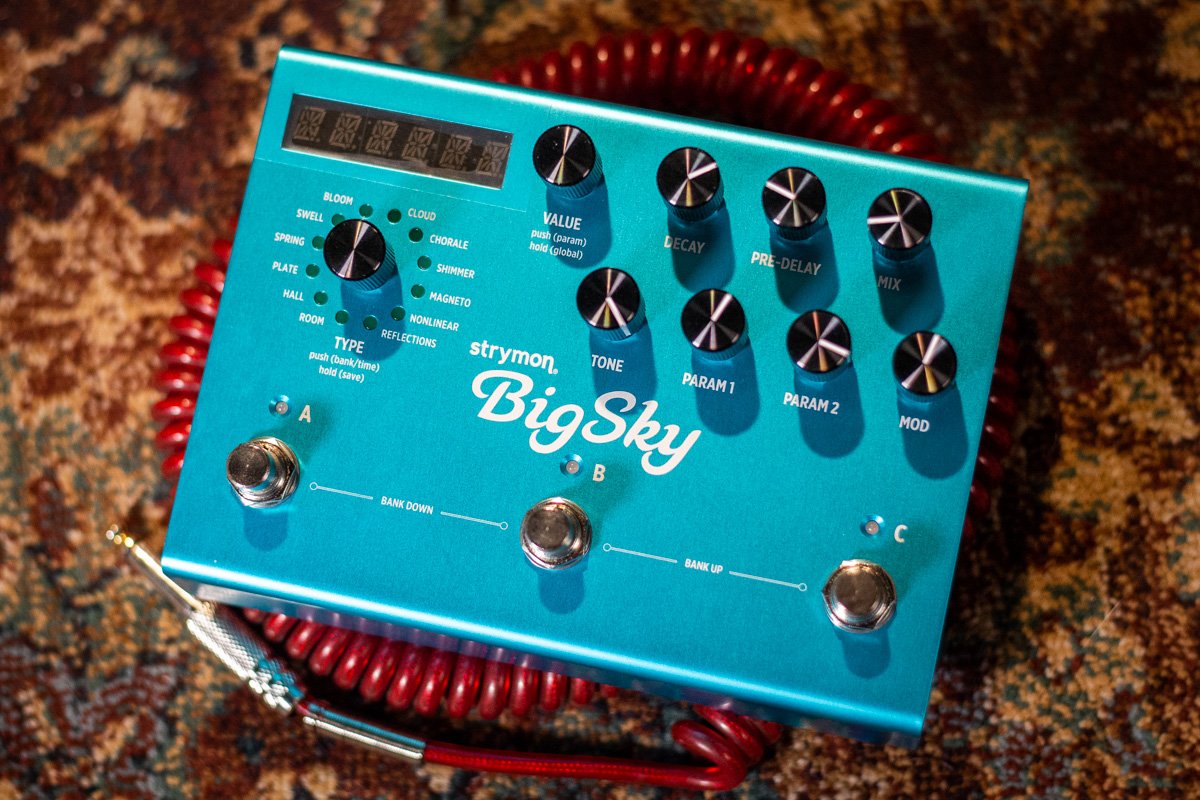 Strymon Big Sky Reverb Guitar Effects Pedal