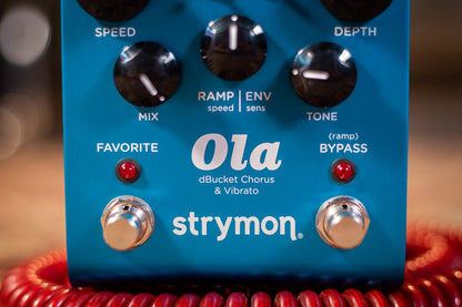 Strymon Ola dBucket Chorus and Vibrato Pedal