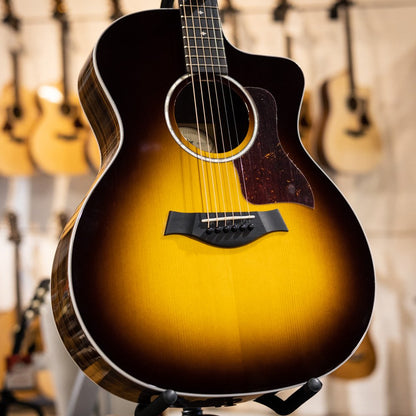 Taylor 214ce -SB DLX Acoustic/Electric Guitar with Deluxe Hardshell Case - Used Floor Model