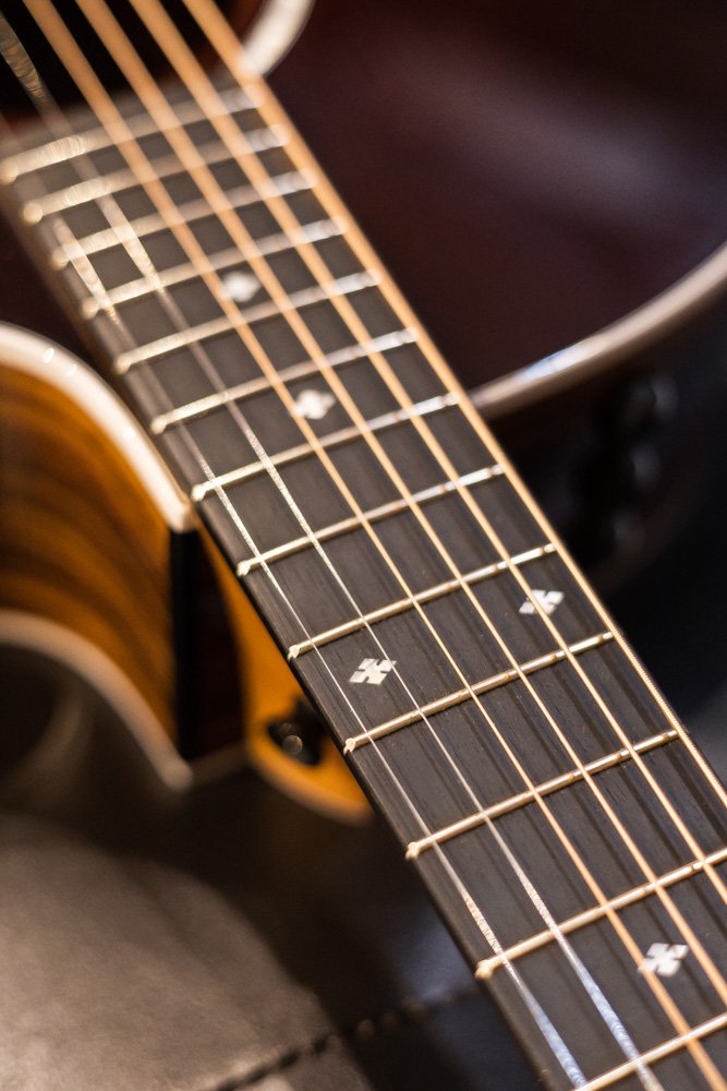 Taylor 214ce -SB DLX Acoustic/Electric Guitar with Deluxe Hardshell Case - Used Floor Model