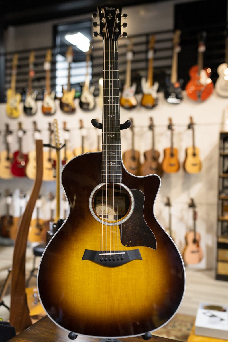 Taylor 414ce-R Rosewood Grand Auditorium Acoustic/Electric Guitar with Deluxe Hardshell Case