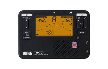 Korg TM-70T Combo Tuner Metronome - Black