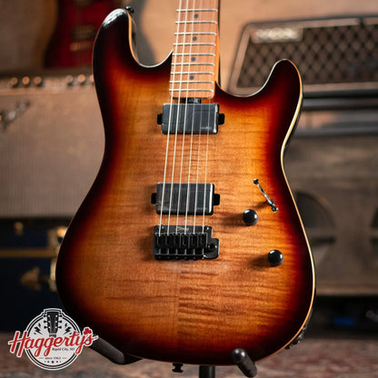 (LAYAWAY) Sterling by Music Man Sabre Electric Guitar - Cobra Burst with Gig Bag