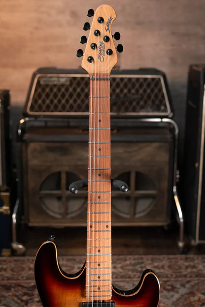 (LAYAWAY) Sterling by Music Man Sabre Electric Guitar - Cobra Burst with Gig Bag