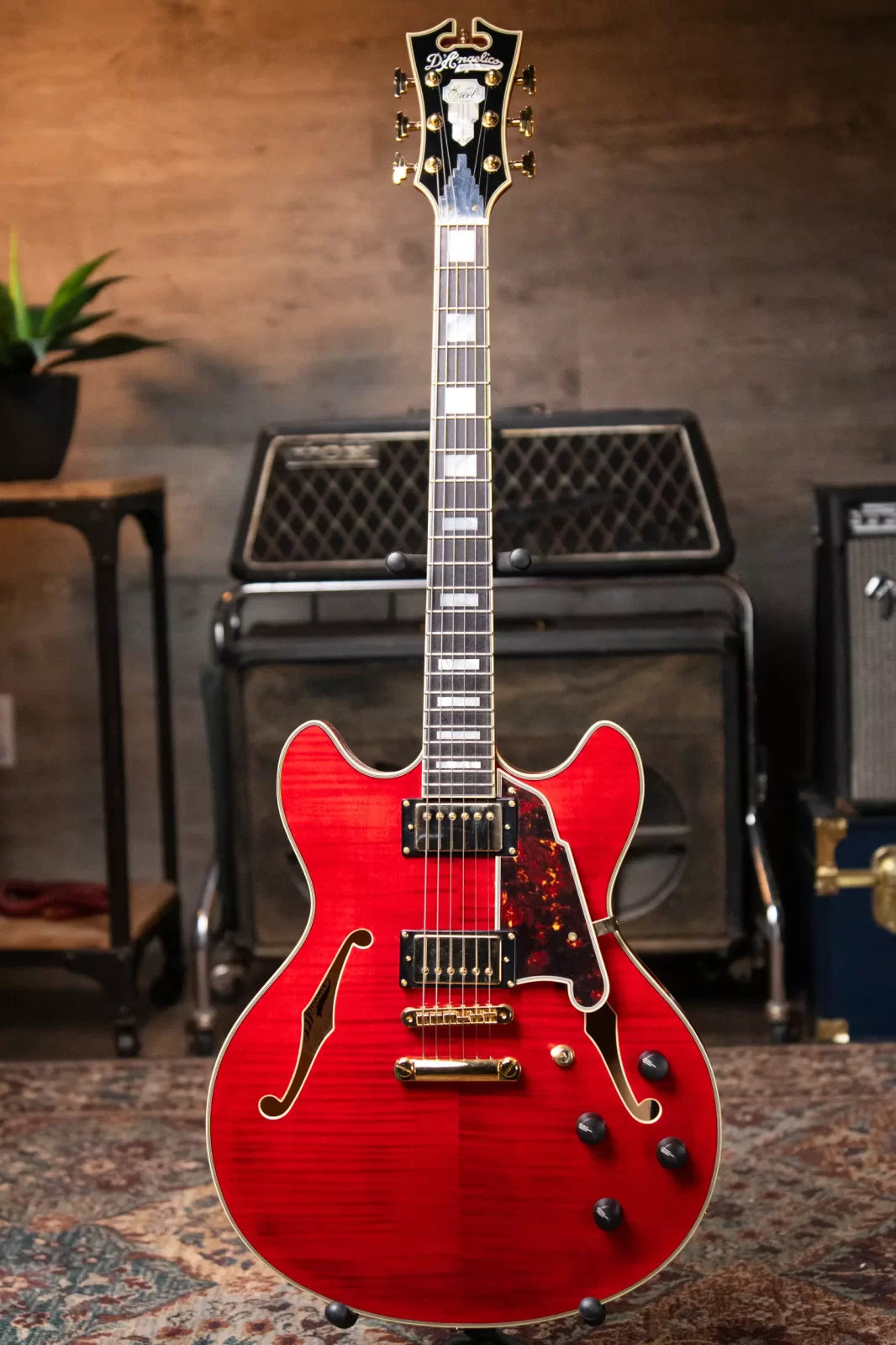 D'Angelico Excel EX-DC with Hardshell Case - Used