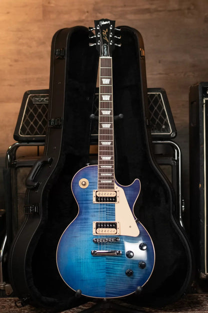 Gibson Traditional Pro V Les Paul - Blueberry Burst with Hardshell Case - Used