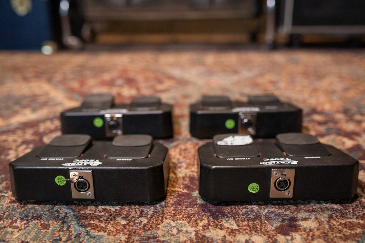 used excellent Elation Professional T20FC Foot Controls Set of 4 haggertys 3