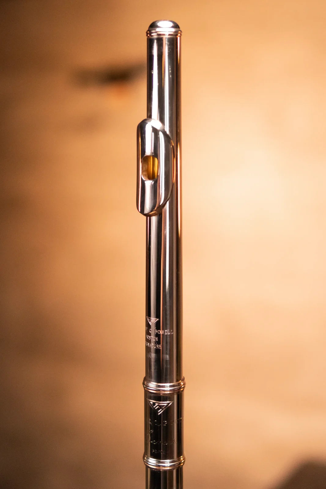 Powell-Sonare 708 Sonare Series Professional Gold Flute B Foot / Open Hole / Offset G / Split E