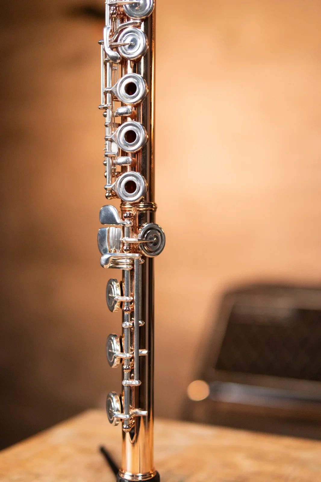 Powell-Sonare 708 Sonare Series Professional Gold Flute B Foot / Open Hole / Offset G / Split E
