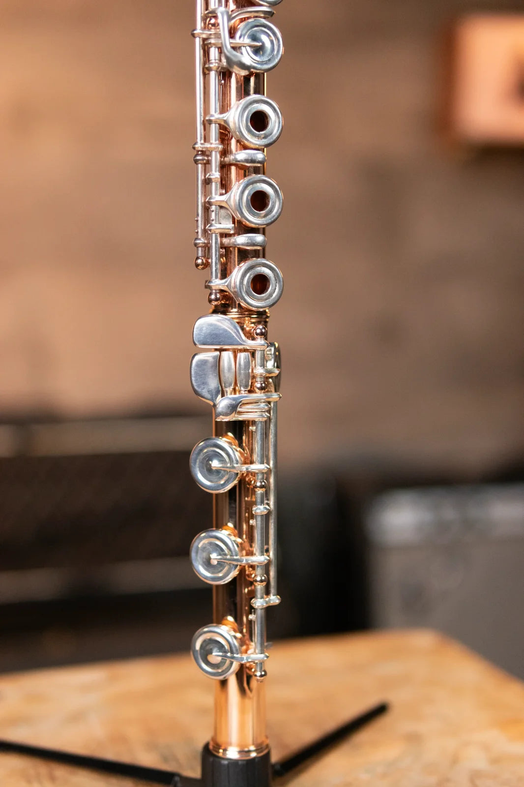 Powell-Sonare 708 Sonare Series Professional Gold Flute B Foot / Open Hole / Offset G / Split E