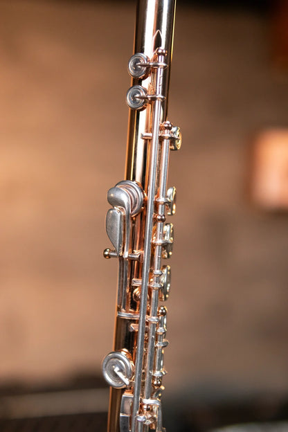 Powell-Sonare 708 Sonare Series Professional Gold Flute B Foot / Open Hole / Offset G / Split E