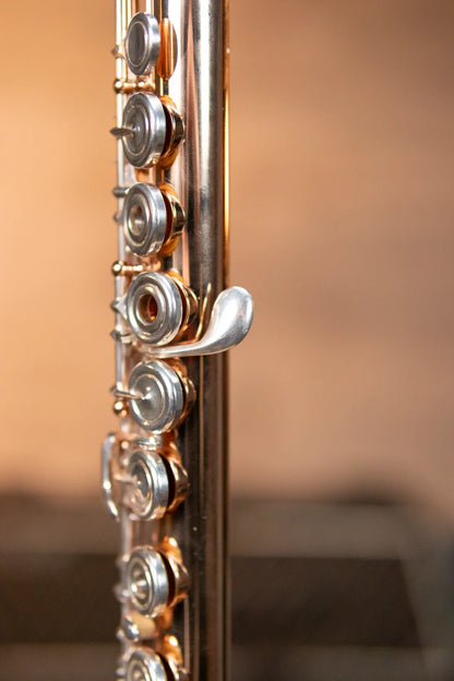 Powell-Sonare 708 Sonare Series Professional Gold Flute B Foot / Open Hole / Offset G / Split E