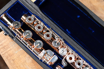 Powell-Sonare 708 Sonare Series Professional Gold Flute B Foot / Open Hole / Offset G / Split E