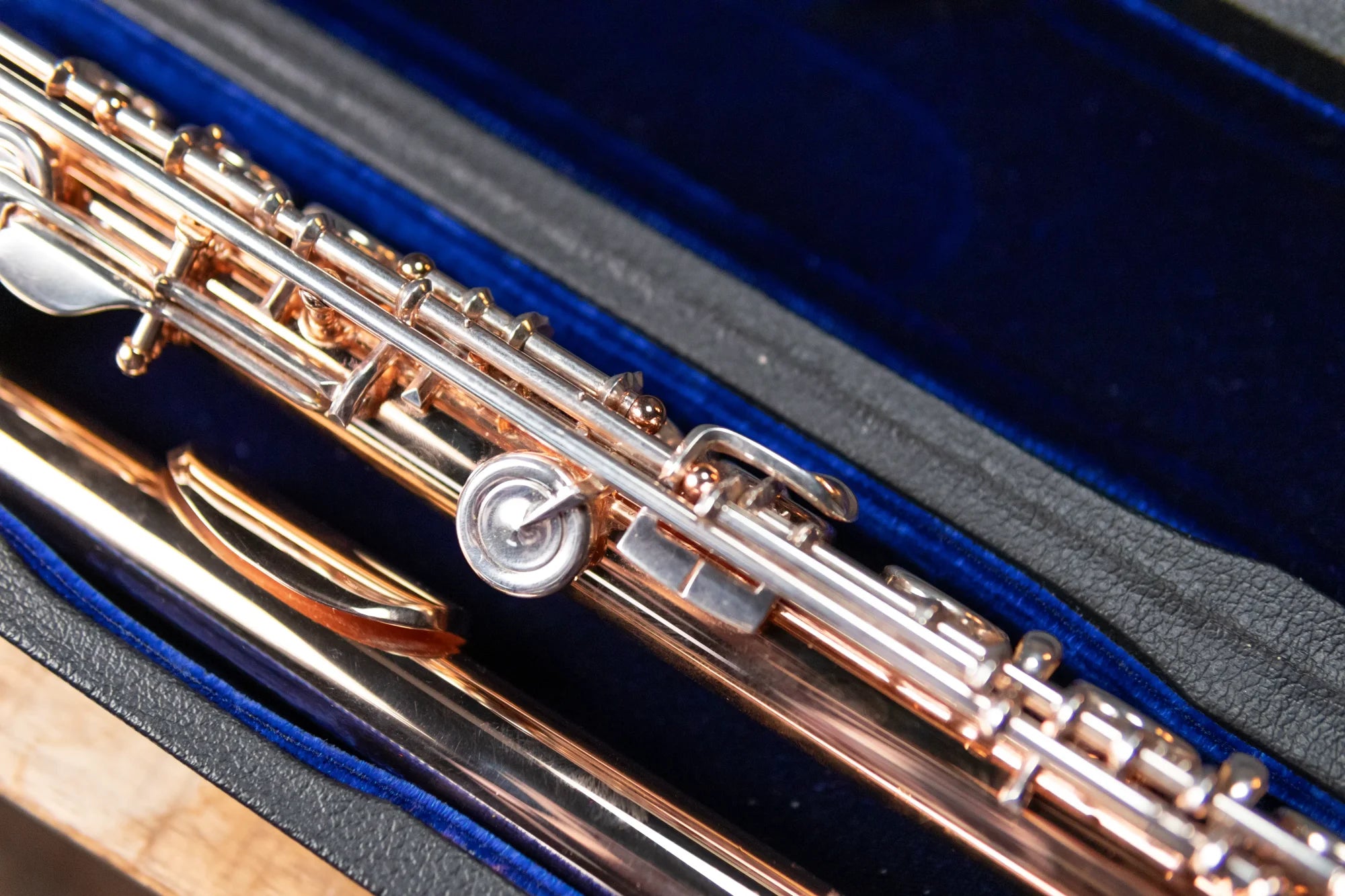 Powell-Sonare 708 Sonare Series Professional Gold Flute B Foot / Open Hole / Offset G / Split E