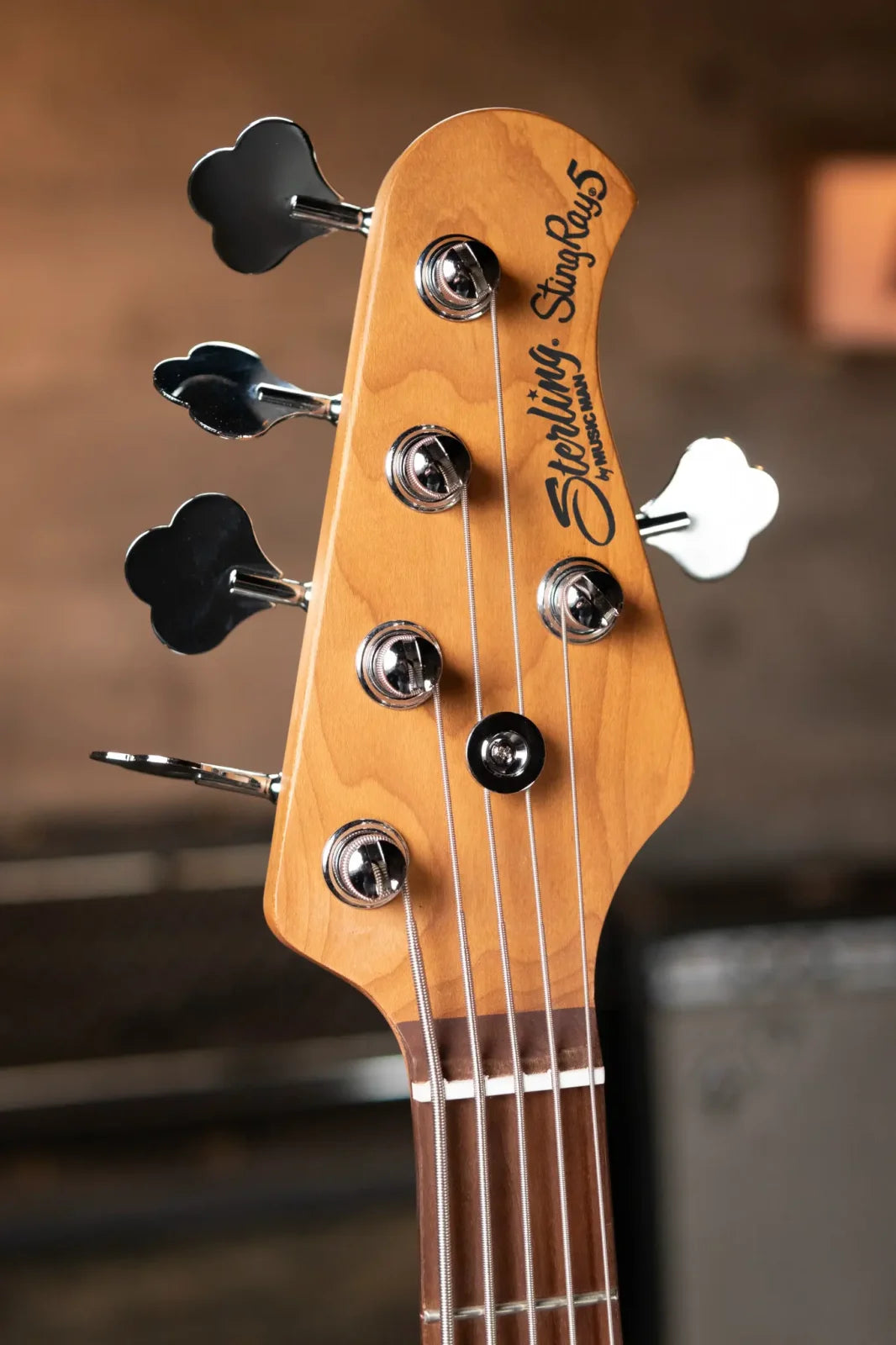 Sterling by Music Man StingRay5 Bass Guitar - Vintage Sunburst - Used