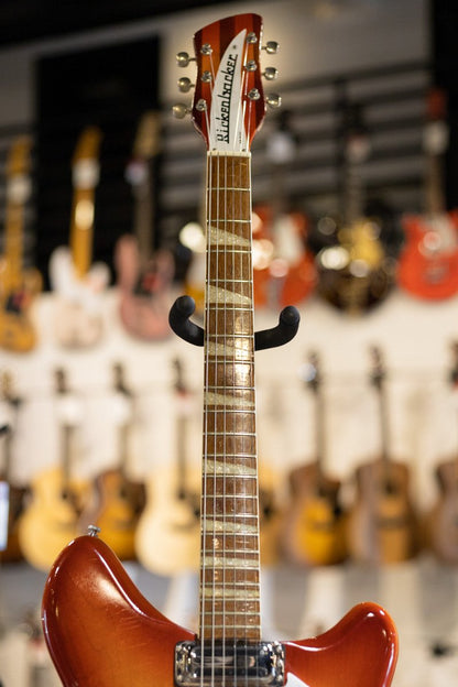 1966 Rickenbacker 375 Fireglo Vintage Semi-Hollow with Rick-O-Sound & Accent Vibrato with Hardshell Case - Used