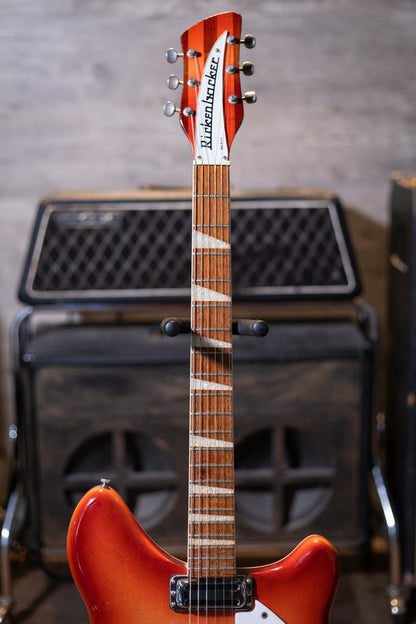 1966 Rickenbacker 375 Fireglo Vintage Semi-Hollow with Rick-O-Sound & Accent Vibrato with Hardshell Case - Used