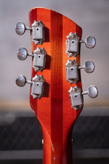 1966 Rickenbacker 375 Fireglo Vintage Semi-Hollow with Rick-O-Sound & Accent Vibrato with Hardshell Case - Used