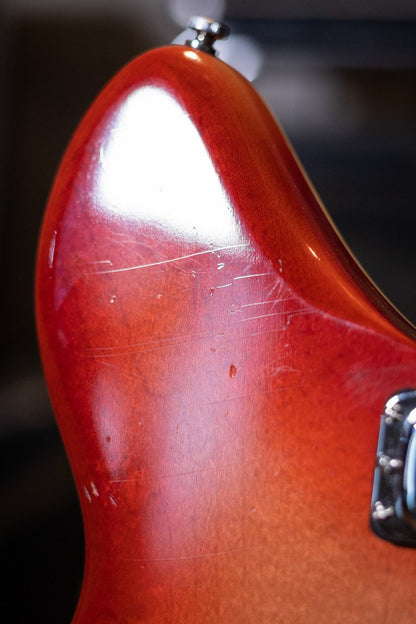 1966 Rickenbacker 375 Fireglo Vintage Semi-Hollow with Rick-O-Sound & Accent Vibrato with Hardshell Case - Used
