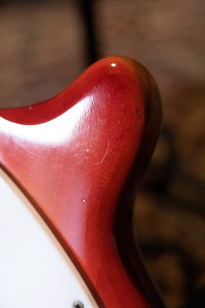 1966 Rickenbacker 375 Fireglo Vintage Semi-Hollow with Rick-O-Sound & Accent Vibrato with Hardshell Case - Used