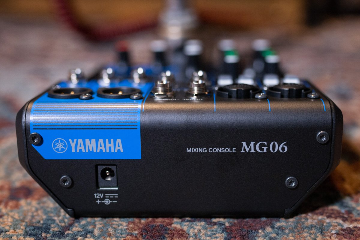 Yamaha MG06 6-Channel Analog Mixer – D-PRE Preamps | Haggerty's Music