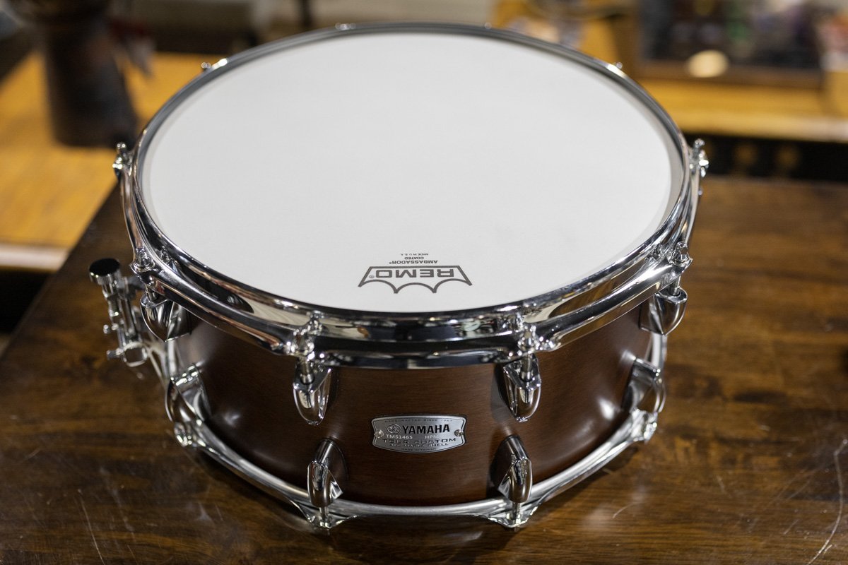 Yamaha Tour Custom 14"x6.5" Snare Drum Chocolate Satin