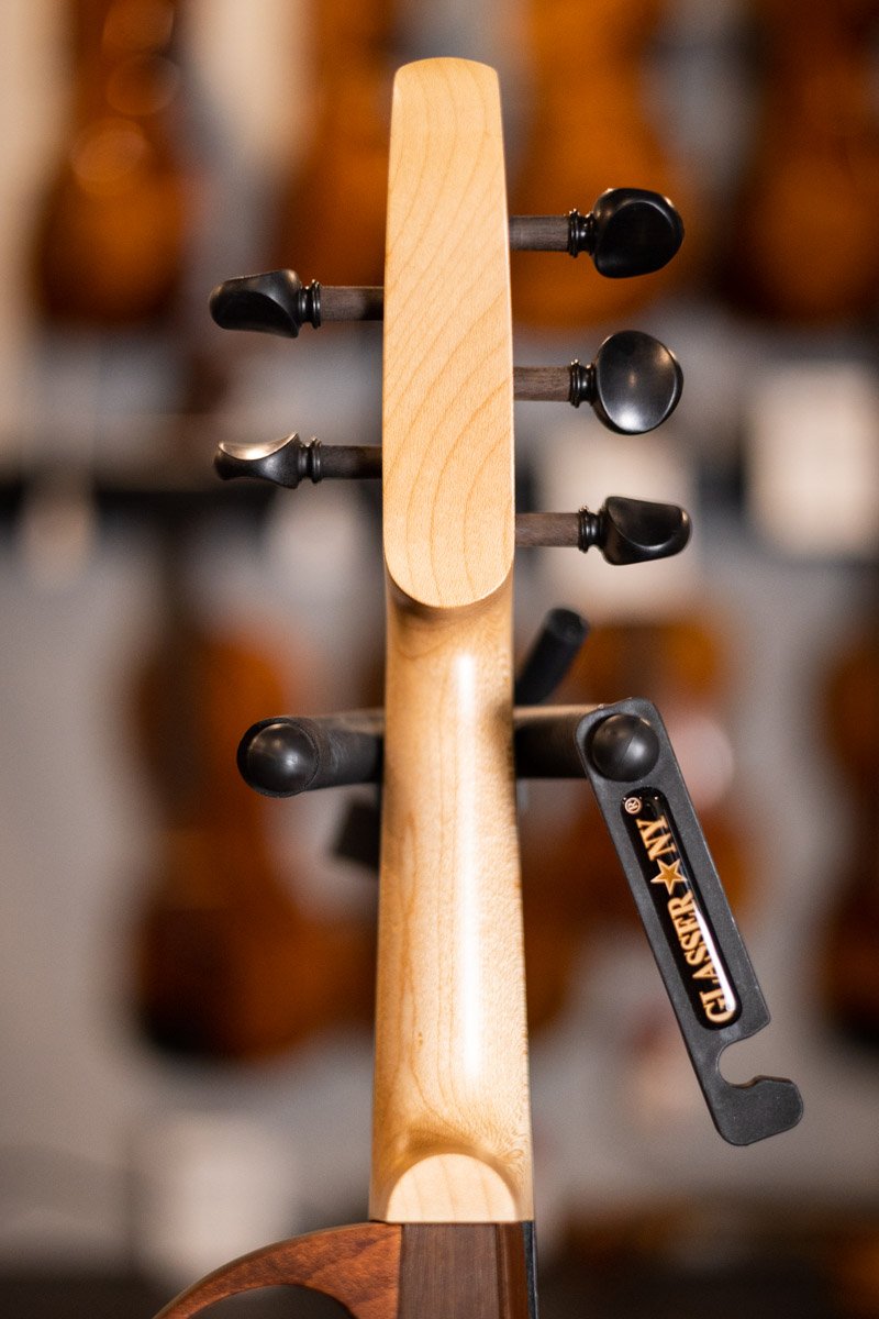 yamaha YEV105NT 5 string electric violin natural finish haggertys 06