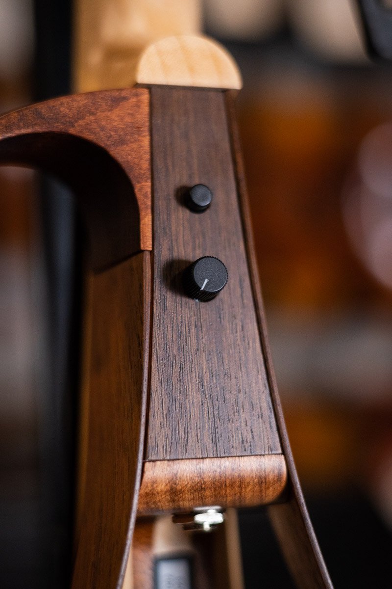 yamaha YEV105NT 5 string electric violin natural finish haggertys 09