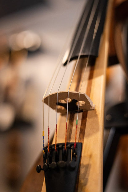 yamaha YEV105NT 5 string electric violin natural finish haggertys 11