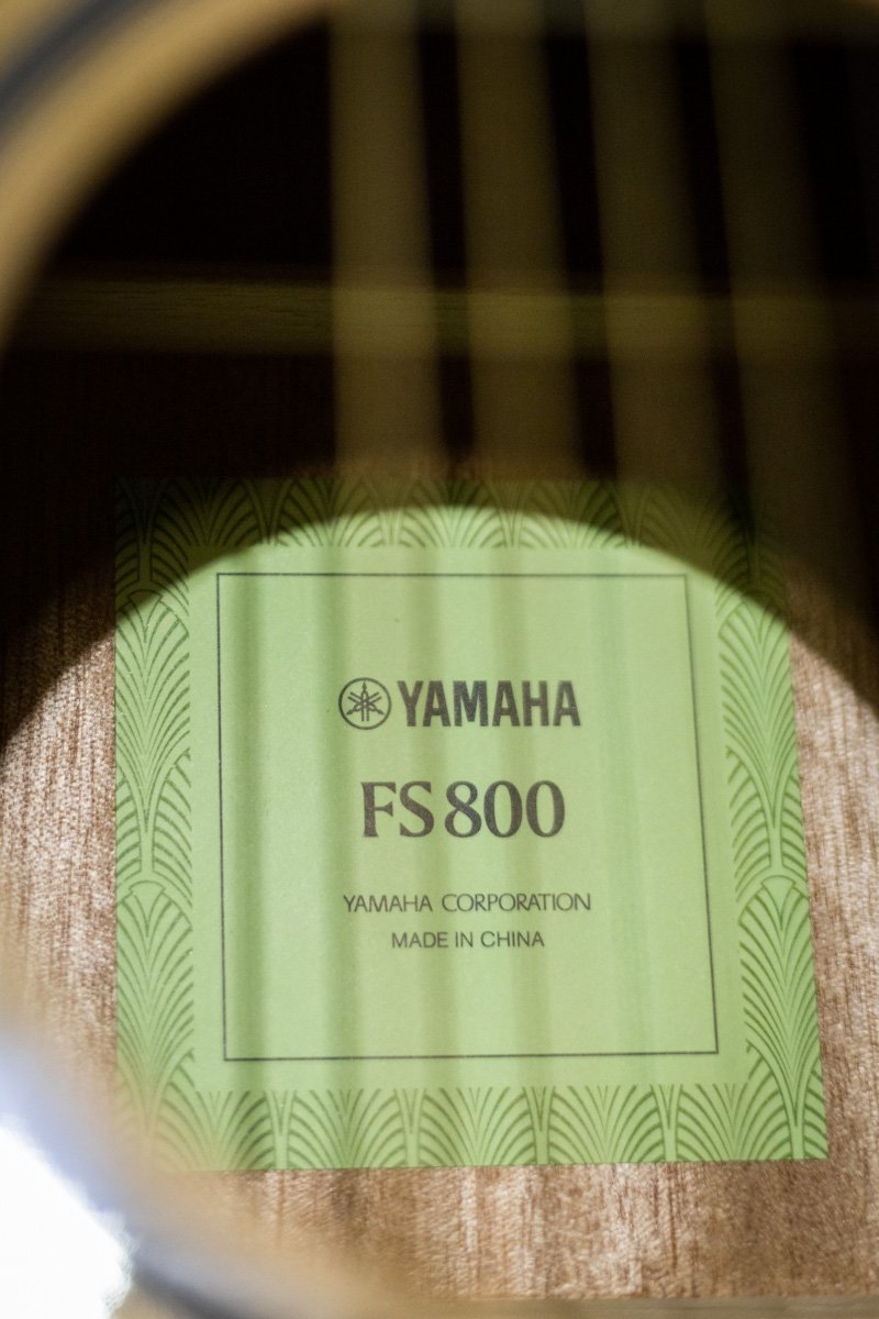 Yamaha FS800 Concert Acoustic Guitar