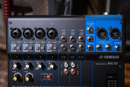 Yamaha 10 Channel Analog Mixer (MG10)
