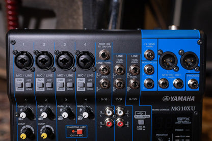 yamaha mg10xu 10 channel mixer haggertys 2